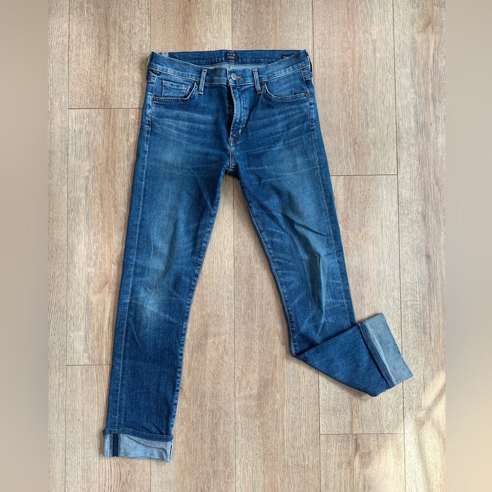 Citizens of Humanity Jazmine High Rise Slim Straight Jeans 28x28 Medium Wash
